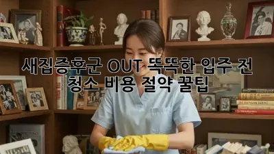 새집증후군 OUT! 똑똑한 입주 전 청소 비용 절약 꿀팁 ✨