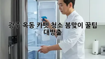 🏡 광주 옥동 카펫 청소, 봄맞이 꿀팁 대방출! ✨