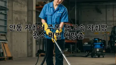 안동 자취러 주목! ✨ 초고속 자취방 청소 비법 대방출 🧹