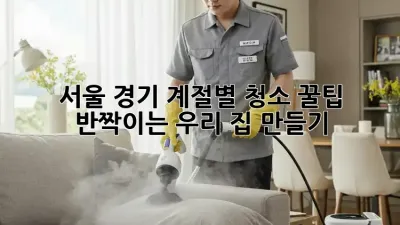 ✨ 서울 경기 #계절별 청소 꿀팁: 반짝이는 우리 집 만들기 ✨