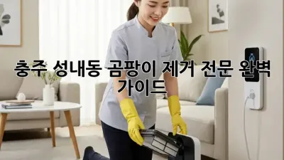 충주 성내동 곰팡이 제거 전문: 완벽 가이드