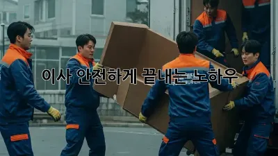 이사, 안전하게 끝내는 노하우!