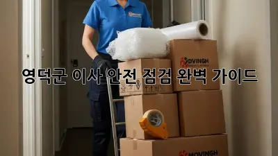영덕군 이사 안전 점검 완벽 가이드!