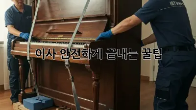 이사, 안전하게 끝내는 꿀팁!