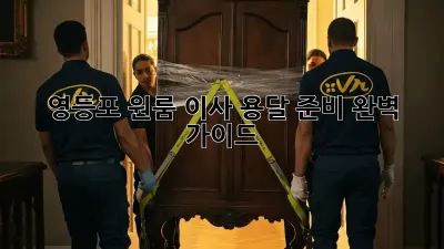 영등포 원룸 이사, 용달 준비 완벽 가이드!