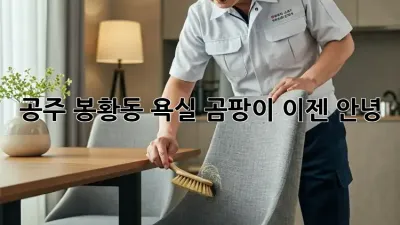 공주 봉황동 욕실 곰팡이, 이젠 안녕!