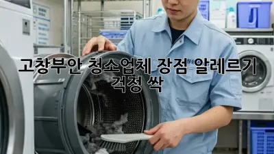 고창/부안 청소업체 장점✨ 알레르기 걱정 싹!