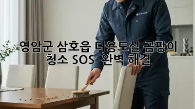 영암군 삼호읍 다용도실 곰팡이 청소 SOS 🚨 완벽 해결!