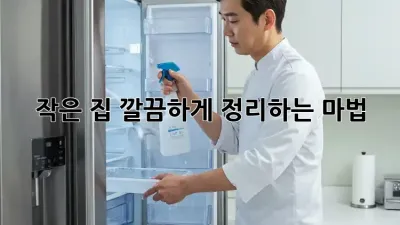 작은 집, 깔끔하게 정리하는 마법 ✨