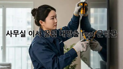 사무실 이사 꿀팁 대방출! (feat. 군위군) 🏢🚚