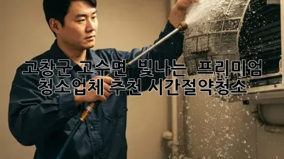 고창군 고수면 ✨ 빛나는 ✨ 프리미엄 청소업체 추천! #시간절약청소