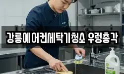 강릉에어컨세탁기청소 우렁총각