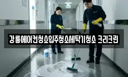 강릉에어컨청소입주청소세탁기청소 크리크린