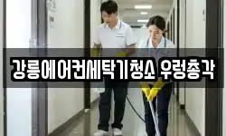 강릉에어컨세탁기청소 우렁총각