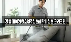 강릉에어컨청소입주청소세탁기청소 크리크린