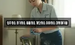 입주청소.정기청소.원룸청소.계단청소.이사청소.대형폐기물