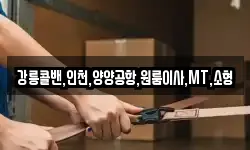 강릉콜밴,인천,양양공항,원룸이사,MT,소형