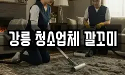 강릉 청소업체 깔꼬미