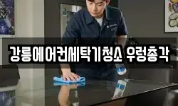 강릉에어컨세탁기청소 우렁총각