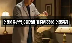 건물소독방역,수질검사,계단신주청소,건물관리