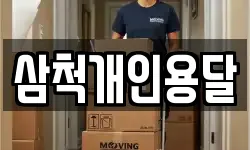 삼척개인용달