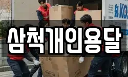 삼척개인용달