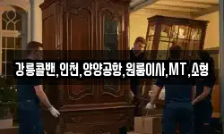 강릉콜밴,인천,양양공항,원룸이사,MT,소형