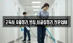 고독사,유품정리,빈집,시골집정리,전문업체