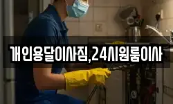 개인용달이사짐,24시원룸이사