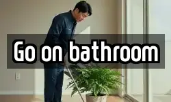 Go on bathroom