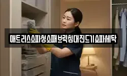 매트리스소파청소패브릭침대진드기쇼파세탁