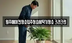 원주에어컨청소입주청소세탁기청소 크리크린