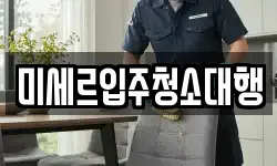 미세르입주청소대행