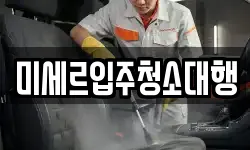 미세르입주청소대행