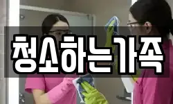 청소하는가족