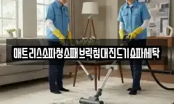 매트리스소파청소패브릭침대진드기쇼파세탁