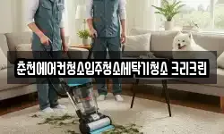 춘천에어컨청소입주청소세탁기청소 크리크린