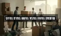 입주청소.정기청소.원룸청소.계단청소.이사청소.대형폐기물