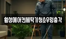 횡성에어컨세탁기청소우렁총각