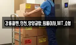 강릉콜밴,인천,양양공항,원룸이사,MT,소형