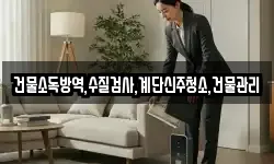 건물소독방역,수질검사,계단신주청소,건물관리