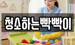청소하는빡빡이