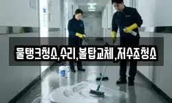 물탱크청소,수리,볼탑교체,저수조청소