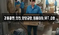 강릉콜밴,인천,양양공항,원룸이사,MT,소형