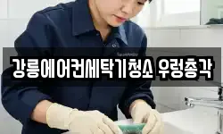 강릉에어컨세탁기청소 우렁총각