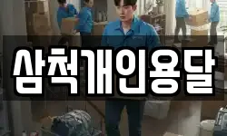 삼척개인용달