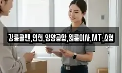강릉콜밴,인천,양양공항,원룸이사,MT,소형