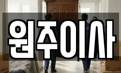 원주이사