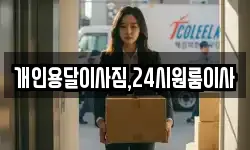 개인용달이사짐,24시원룸이사