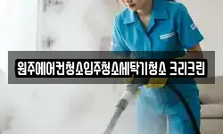 원주에어컨청소입주청소세탁기청소 크리크린
